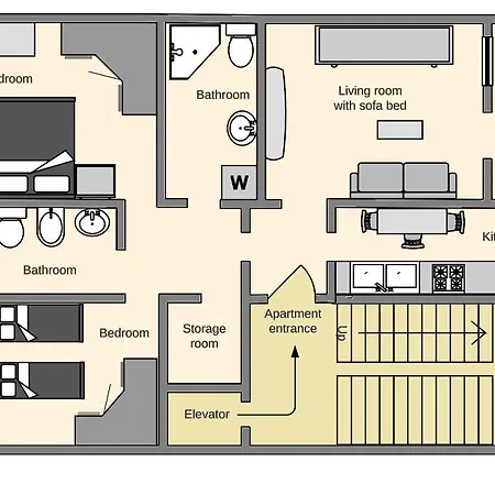 Apartamento Tranquillo E Luminoso A *